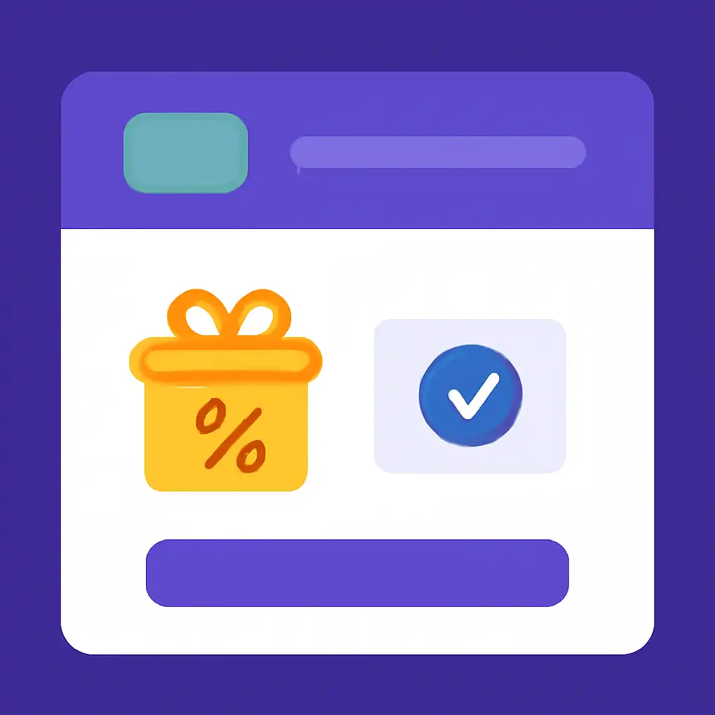 Close-up of button or form field for welcome bonus terms, Rummy Nabob