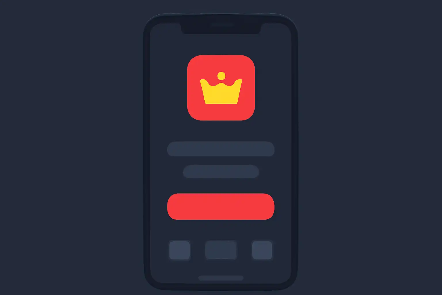 Detail screen: ios app install, mobile screen, Rummy Nabob